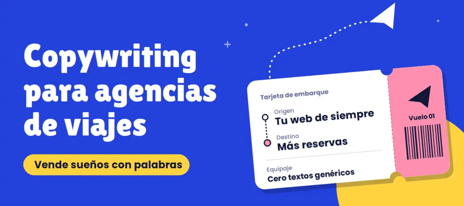 copywriting para agencias de viajes